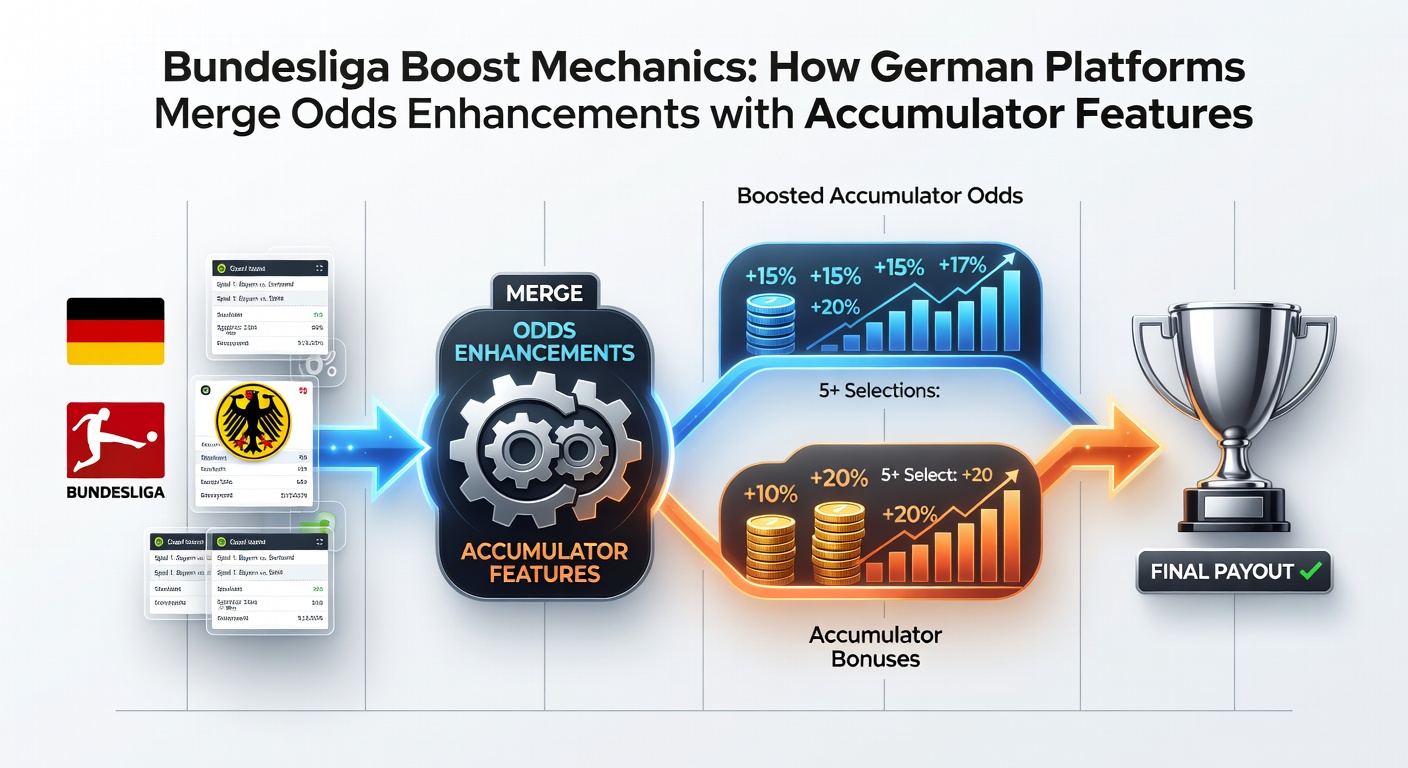 Darstellung von Quoten-Boosts in einer deutschen Sportwetten App mit Akkumulator Übersicht