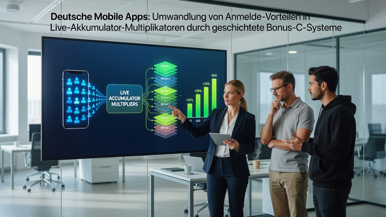 Live-Akkumulator-Multiplikatoren durch Bonuscode-Staffelung in deutschen Apps