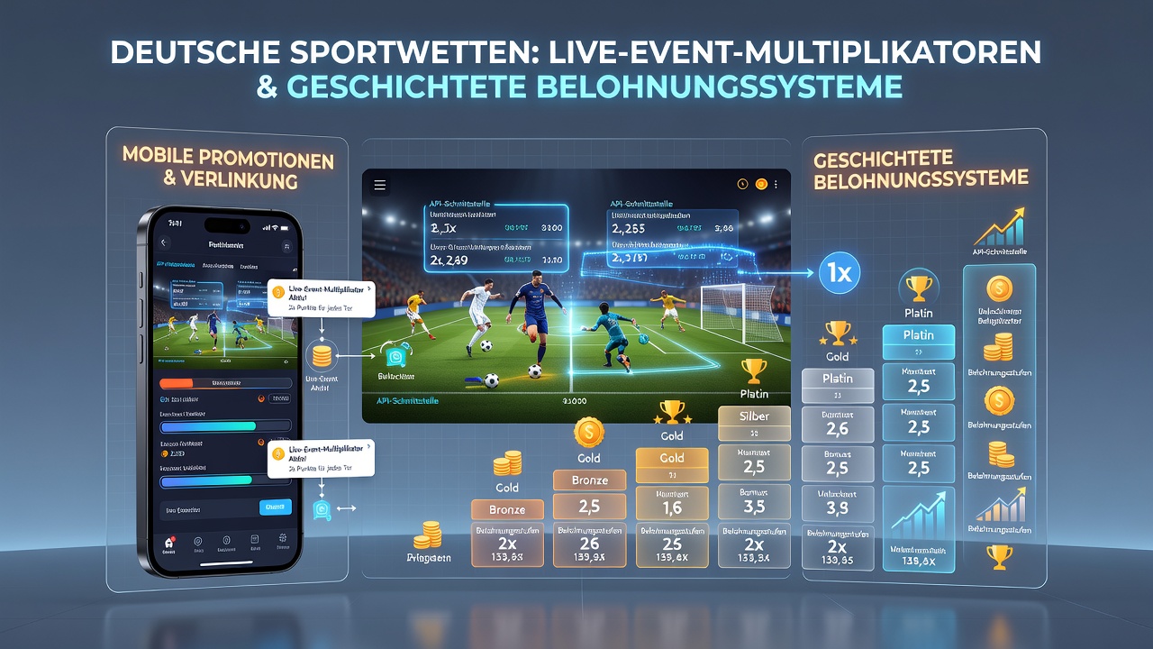 Beispiel für mobile Promotionen und Live-Multiplikatoren bei deutschen Buchmachern