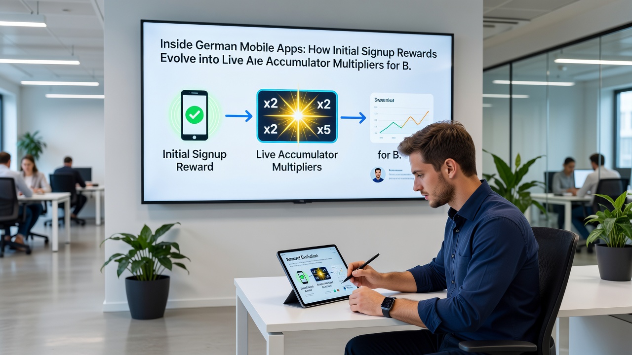 Live-Akkumulator-Oberfläche mit Multiplikator-Anzeige während eines Bundesliga-Events