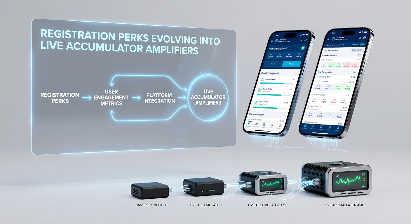 Mobile App-Oberfläche mit Akkumulator-Boost-Anzeige