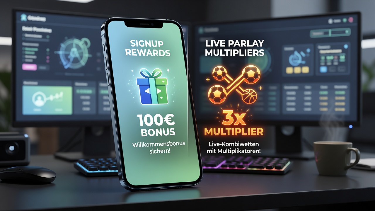 Darstellung von Live-Parlay-Multiplikatoren in mobilen Wettumgebungen